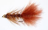Beadhead Wolly Bugger brun
